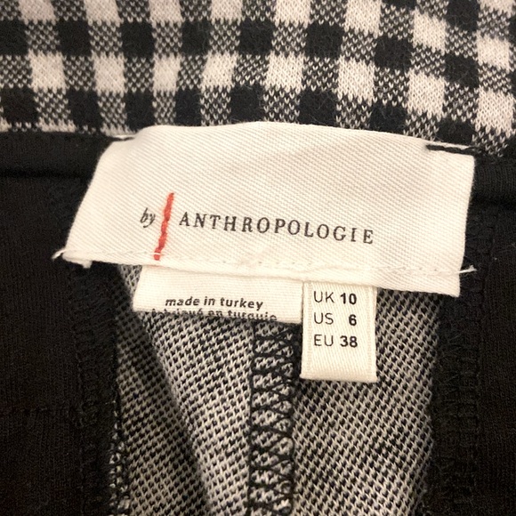 Anthropologie Cropped Gingham Pants - Picture 4 of 4